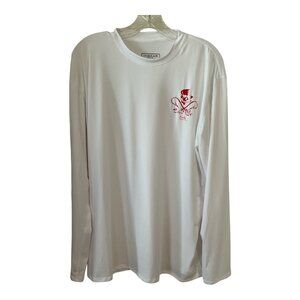 InGear Swim Salt Life Aruba Long Sleeve Shirt Men’s XL | White Red Skull Logo |